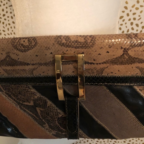 BAGS BY VARON “VINTAGE” 1970’s EUC SNAKESKIN - Picture 4 of 11